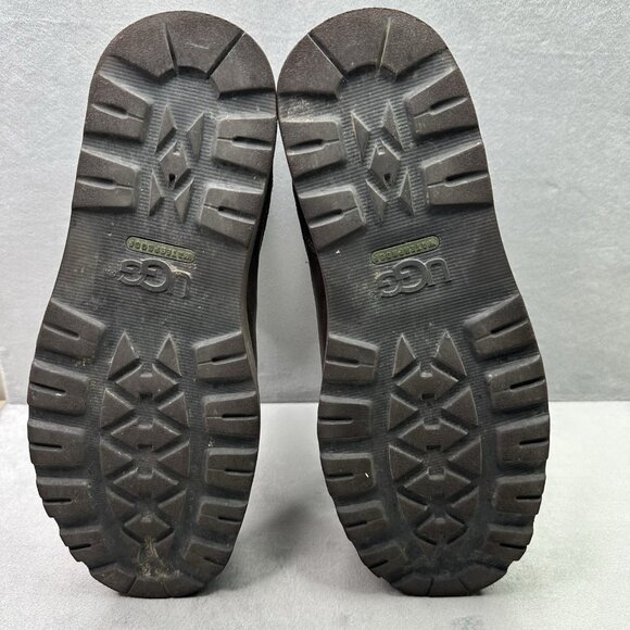 Men's Brown Leather Boots - Picture 9 of 10